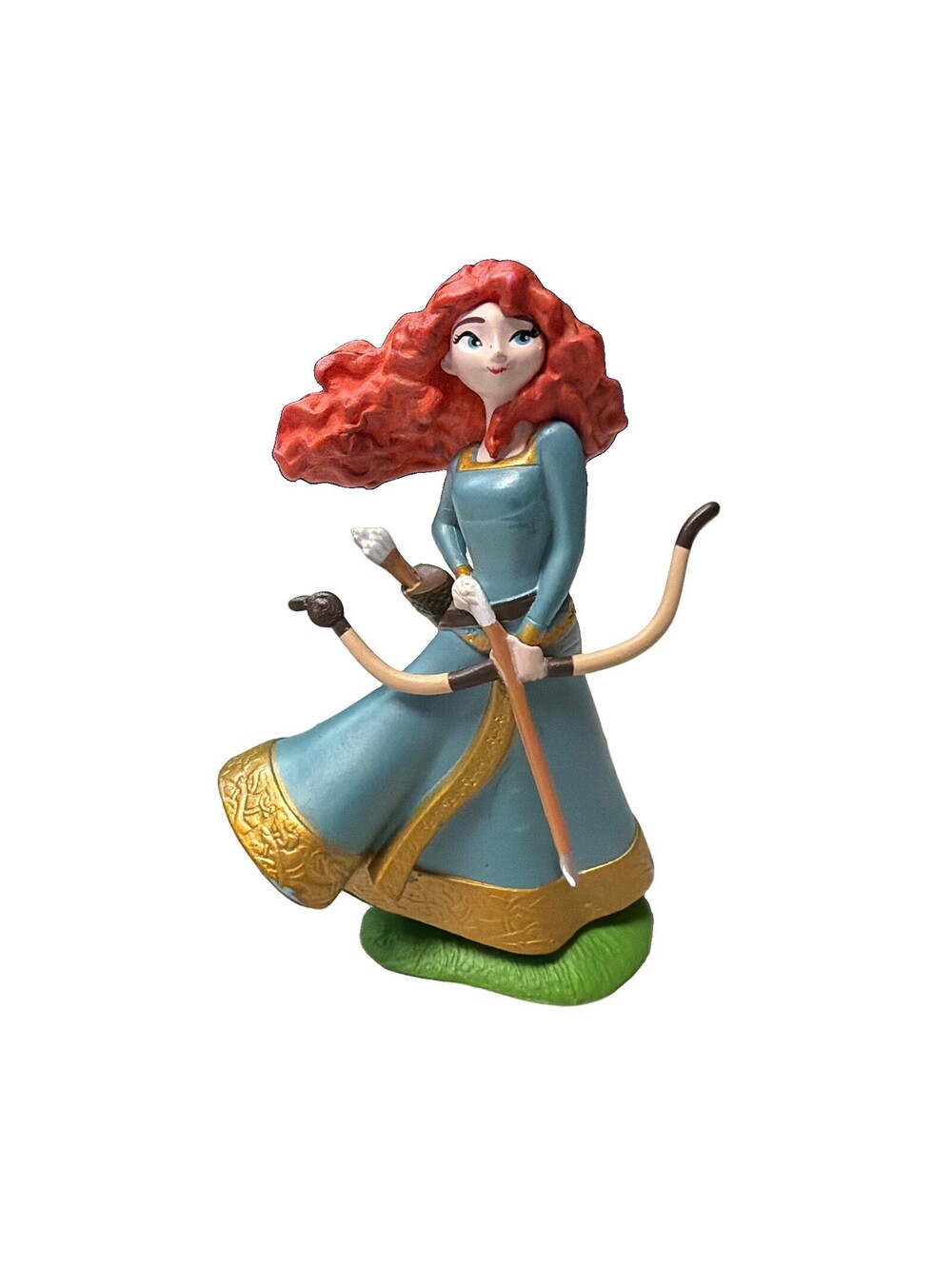 Disney Store Brave Princess Merida Figure 3.5" PVC Figurine Cake Topper